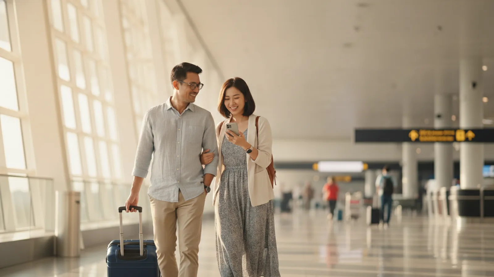Singapore traveller ready to fly with travel insurance